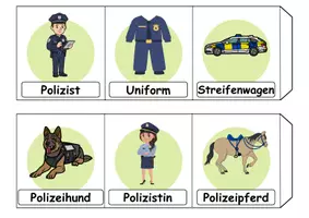 Vorschau - Unterrichtsreihen - Materialpaket - Spiele Polizei - DaZ/DaF, Deutsch, Sachunterricht (Grundschule) - Seite 2
