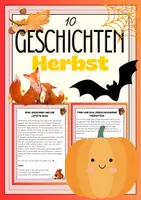Vorschau - Text - 10 bunte Herbstgeschichten - Deckblatt