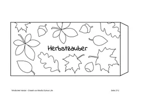 Vorschau - Mal- und Bastelvorlagen - Materialpaket: Basteln im Herbst - Seite 3