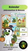 Vorschau - Poster - Kalender-Set, Jahreszeiten und Monate - Deckblatt