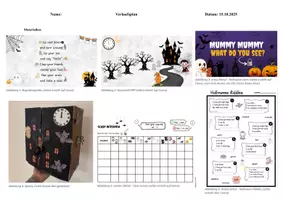 Vorschau - Stundenentwürfe - Englisch UB Verlaufsplan & Material - Halloween Escape Room - Seite 2