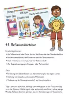 Vista previa - Tarjetas / Manipulativos - Tarjetas de reflexión en alemán / Deutsch Reflexionskarten - página 1