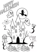 anteprima - Esercizi - halloween matematica 2 - Pagina di copertina