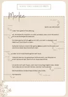 Vorschau - Arbeitsblätter - Formeller Brief - Aufbau mit Argumenten + Merke Brief - Seite 1
