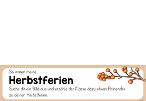 Vorschau - Bildkarten - Herbstferien - Bildkarten für den Erzählkreis - Seite 3
