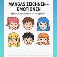 Vorschau - Arbeitsblätter - Mangas zeichnen – Gesichter und Gefühle - Deckblatt