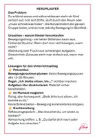 Vorschau - Poster - Herumlaufen- Lösungen und Maßnahmen - Seite 1