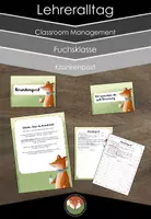 Vorschau - Anderer Materialtyp - Fuchsklasse: Organisation bei Krankheit - Deckblatt
