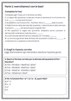 anteprima - Esercizi - Calcolare la derivata di due funzioni: esercizi - Pagina 1