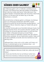 Vorschau - Arbeitsblätter - Halloween - 7 Sachtexte mit Fragen - Seite 3