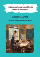 anteprima - Esercizi - Scheda di lavoro: il limite notevole del coseno - Pagina di copertina