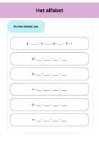 Voorbeeld - Alfabetisch rangschikken - Pagina 3