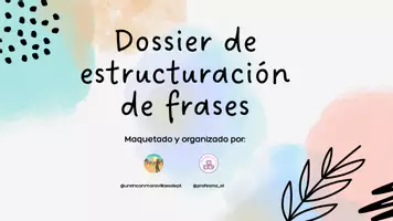 Vista previa - Otros - Estructuración de frases - página 1