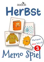 Vorschau - Spiele - Sprachförderung Herbst Memo - Deckblatt