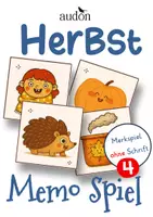 Vorschau - Spiele - Sprachförderung Herbst Memo - Deckblatt