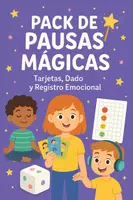 Vista previa - Hojas de trabajo - Pack de Pausas – Tarjetas, Dado y Registro Emocional - Portada