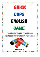 Vista previa - Juegos / Gamificación - Speed cups comparatives and superlatives - Portada