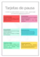 Vista previa - Hojas de trabajo - Pack de Pausas – Tarjetas, Dado y Registro Emocional - página 2