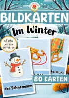 Vorschau - Bildkarten - Bildkarten - Im Winter - Deckblatt
