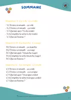 Aperçu - Feuilles d'exercices - 2 Programmes d'entraînement à la catégorisation - Page 3