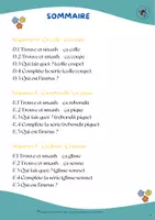 Aperçu - Feuilles d'exercices - Programme d'entraînement à la catégorisation par action - Page 3