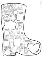 Vorschau - Arbeitsblätter - Herbstferien Rückblick Gummistiefel Ferienreflexion Herbstferien - Seite 1