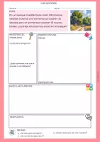 Vista previa - Hojas de trabajo - Cuaderno de resolución de problemas: Animales y plantas. - página 3