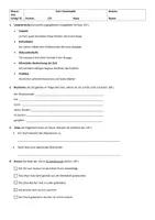 Vorschau - Test - Test: Grammatik (Niveau Klasse 8-10) - Deckblatt