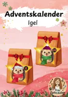 Vorschau - Anderer Materialtyp - Adventskalender Igel / Igelklasse - Deckblatt
