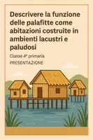 anteprima - Presentazioni / Lavagne - PRES la funzione delle palafitte come abitazioni - Pagina di copertina