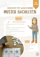 Vorschau - Spiele - Wahrnehmungsförderung Muster nachlegen - Winter - Deckblatt