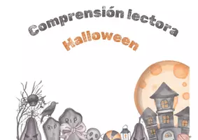 Vista previa - Refuerzo / NEE / Materiales de apoyo - HALLOWEEN: Comprensión lectora - página 1