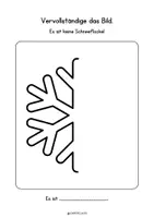 Vorschau - Arbeitsblätter - Think Outside The Box - Es ist kein... Weitermalbilder - Winter - Seite 2