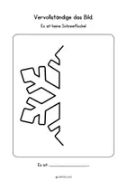 Vorschau - Arbeitsblätter - Think Outside The Box - Es ist kein... Weitermalbilder - Winter - Seite 3