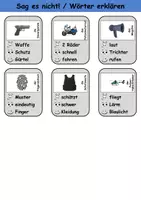 Vorschau - Arbeitsblätter - Sag es nicht: Polizei - DaZ/DaF / Deutsch (Spiel) - Seite 3