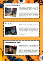 Vorschau - Arbeitsblätter - Halloween Materialpaket: Gruselgeschichten, Lesetexte & Ursprung - Seite 3
