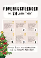 Vorschau - Aufgabenkarten - Adventskalender gute Taten - Deckblatt
