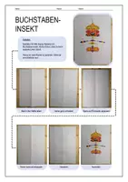 Vorschau - Arbeitsblätter - Buchstabeninsekt
Linien und Muster - Vertretung - Kunst - Seite 1