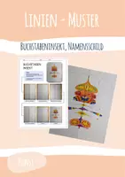 Vorschau - Arbeitsblätter - Buchstabeninsekt
Linien und Muster - Vertretung - Kunst - Deckblatt