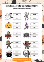 Vista previa - Otros - Halloween activities 👻 - página 1