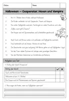 Vorschau - Arbeitsblätter - Lesetext der Woche - Halloween - Seite 3