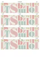 Vorschau - Aufgabenkarten - Übungskarten Tastschreiben alle Buchstaben, Zahlen und Satzzeichen - Seite 2