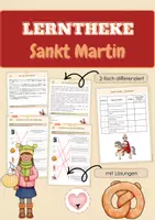 Vorschau - Unterrichtsreihen - Sankt Martin - Lerntheke - Deckblatt