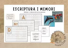 Vista previa - Hojas de trabajo - Escriptura i memori - lectoescriptura - Portada