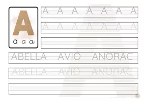 Vista previa - Hojas de trabajo - Escriptura i memori - lectoescriptura - página 3