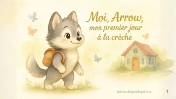 Aperçu - Autre type de ressources - moi arrow mon premier jour de creche - Page de couverture