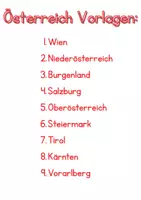 Vorschau - Anderer Materialtyp - Mini - Lapbook: Wo lebe ich? Österreich Version - Seite 1