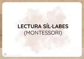 Vista previa - Refuerzo / NEE / Materiales de apoyo - MOSTRA. TARGETES - Lectura sil·làbica - página 2