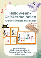 Vorschau - Stundenentwürfe - Musikstunde für Halloween Geistermelodien - Deckblatt