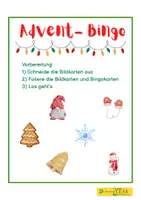 Vorschau - Spiele - Weihnachtsbingo - Deckblatt
